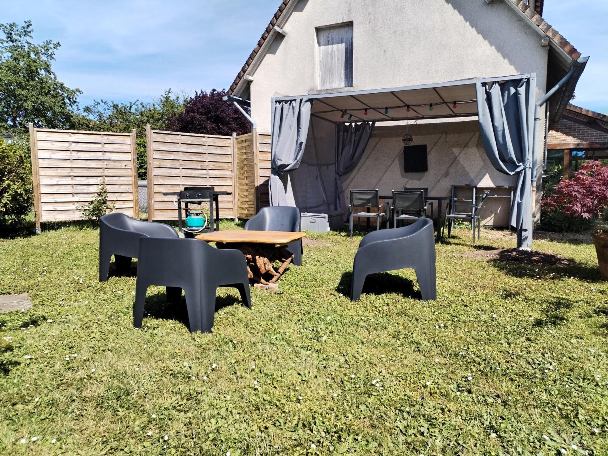 Ferienwohnung Sur La Route De Chambord Muides-sur-Loire Exterior foto